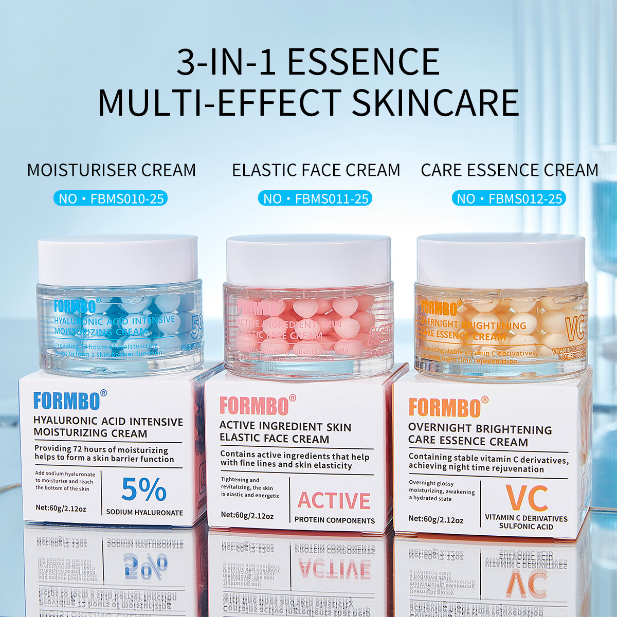 Private Label OEM Face Cream Nourishes Moisturizes Brightens Exfoliates All Skin Types Bestseller Tiktok Brands OEM
