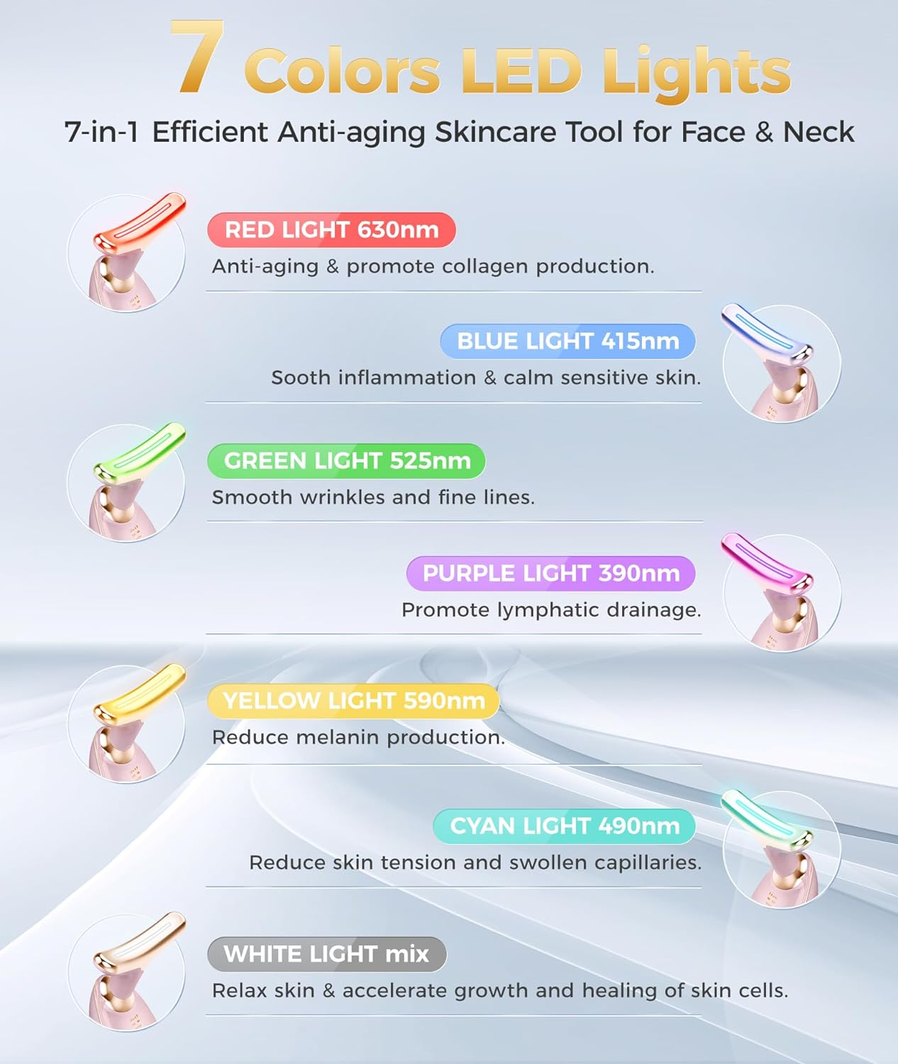 Factory Anti-aging ABS Face And Neck Lifting Massager Face Skin Care Wrinkle Remover Beauty Tools USB Powered Beauty Tool