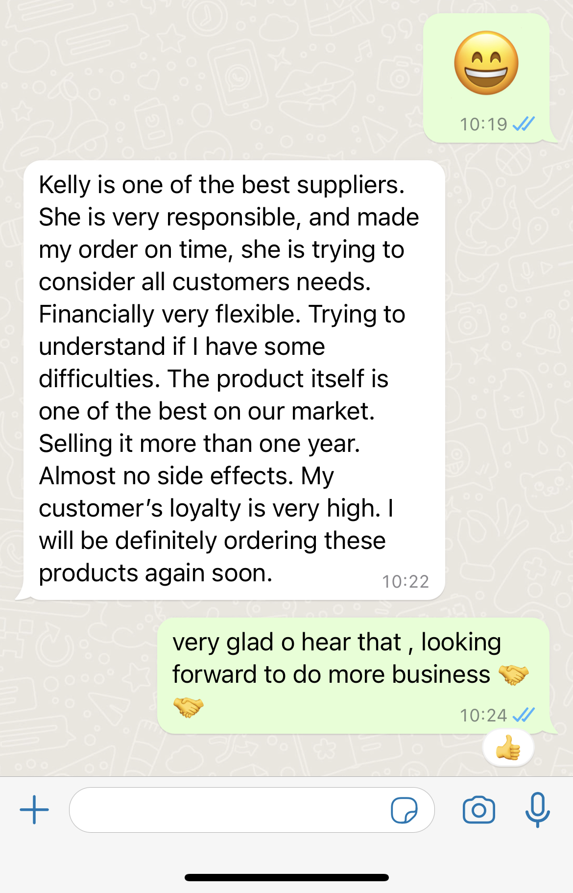 Customer Feedback Image 1