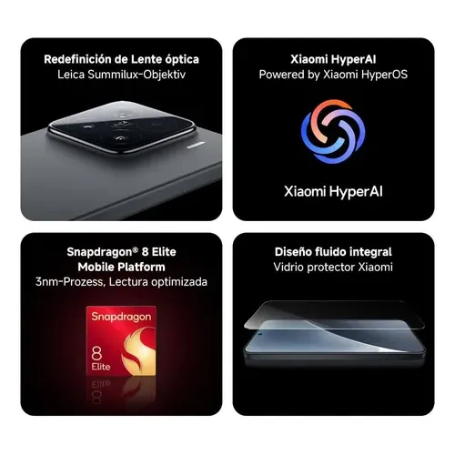 Xiaomi 15 12+512 Blanco Dual Sim Box Contents