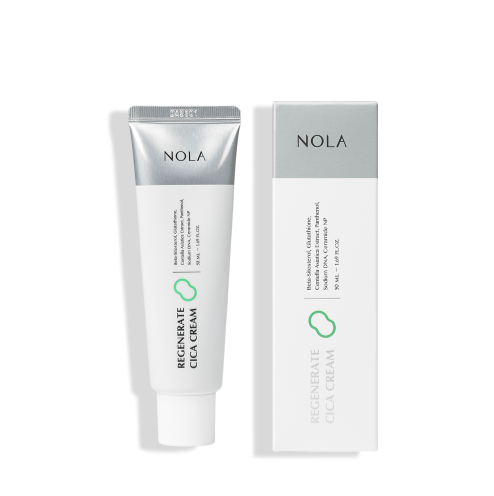 NOLA Face CICA &amp; Niacinamide Moisturizer Cream 50ml Skin Barrier Strengthening Skin Recovery Acne Treatment for All Skin Types