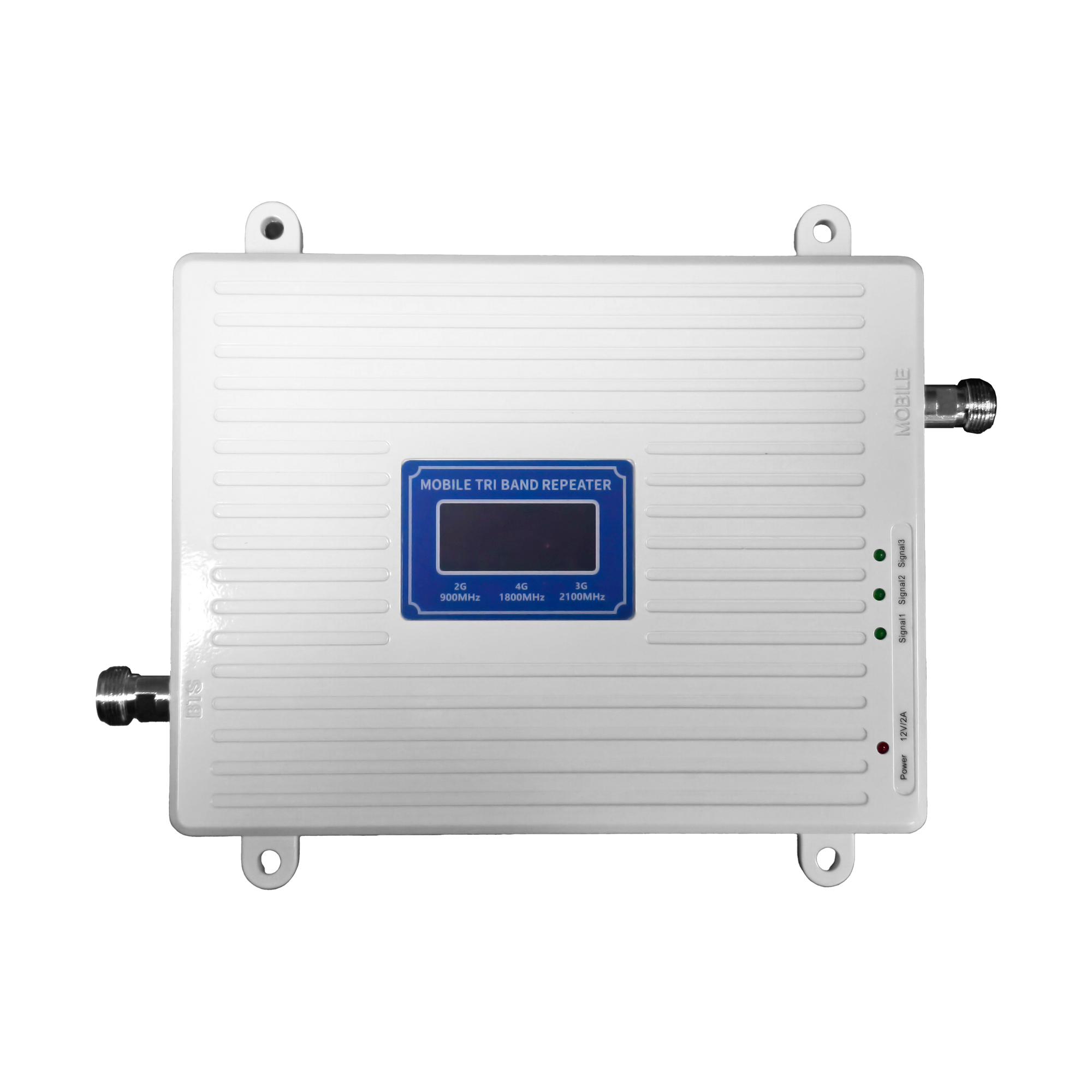 Phone Signal Booster Amplifier GSM 3G 4G Booster Mobile Cell Phone Repeater with Two Indoor Antenna Custom logo