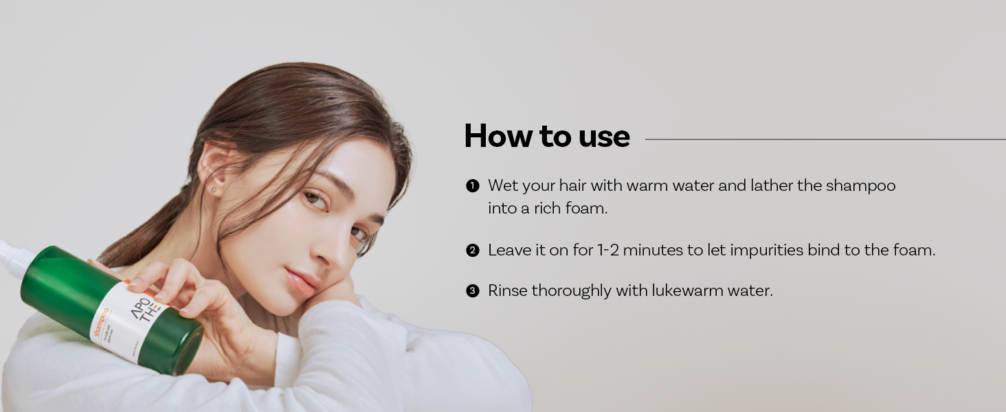 Apothe Sebum Control Shampoo Gentle Cleanse