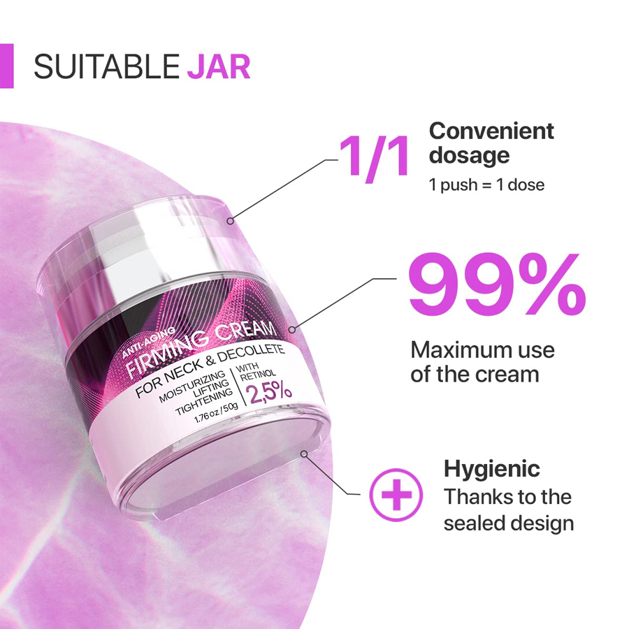 Skin Care Neck Firming Lifting Anti-Aging Wrinkle Whitening Cream Collagen Hyaluronic Acid Retinol Moisturizer for Face
