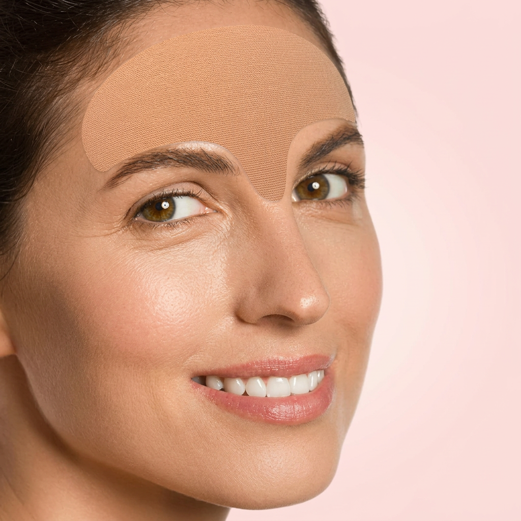Wrinkle Tapes For Forehead Hypoallergenic Adhesive Infused Collagen,hyaluronic Acid, Peptide Overnight Wrinkle Reducer
