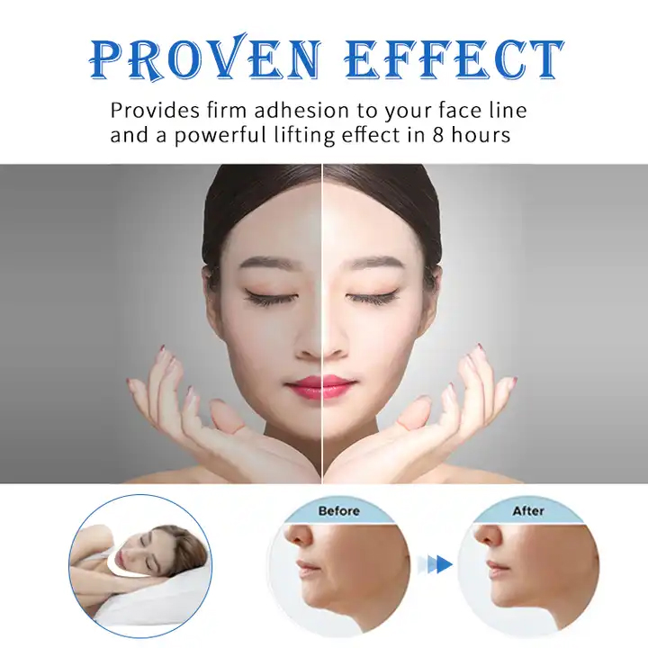 OEM Product V Line Lifting Vitamin Anti-Aging Firming Tightening Double Chin Reducer Hydrating Moisturizing Patch