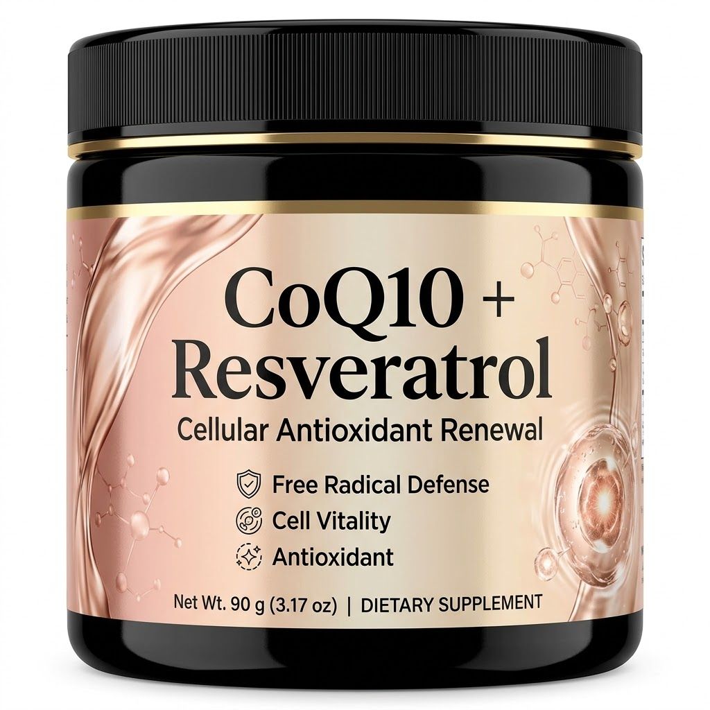 Wholesale Custom CoQ10 Resveratrol Powder Cellular Antioxidant Renewal Pure Raw Material Export Supplier