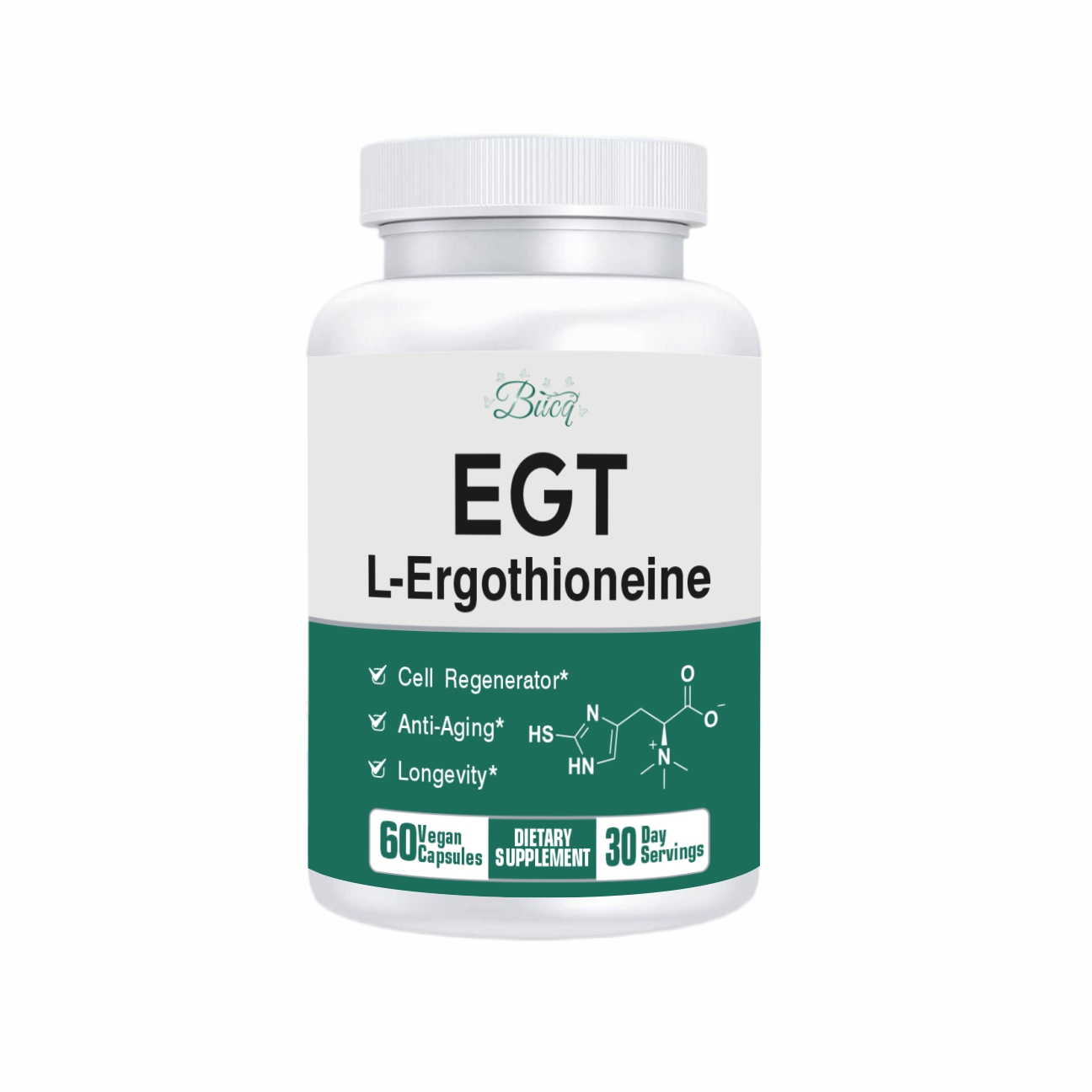 OEM Cell Regenerator Anti-aging Longevity Egt L-ergothioneine Capsule