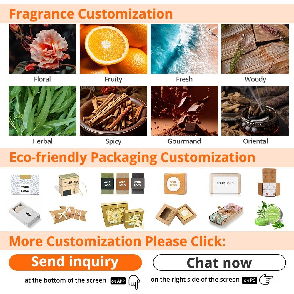Lemon Turmeric Kojic Acid Handmade Soap, OEM/ODM Private Label Whitening Cleanser Bar For Bulk Wholesale, Customizable Formula