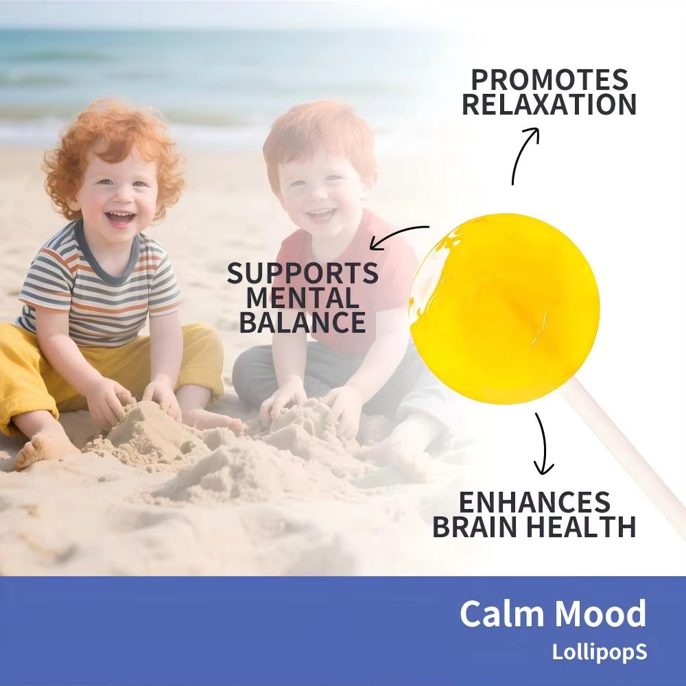 S-Sugar Free Calm Mood Lollipop Vitamins Lollipop For Calming Relaxing Adults