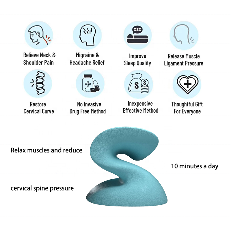 Bravo Orthopedic Shoulder Relaxer Neck Support Pain Relief Cervical Traction Device Foam-filled Neck Stretcher