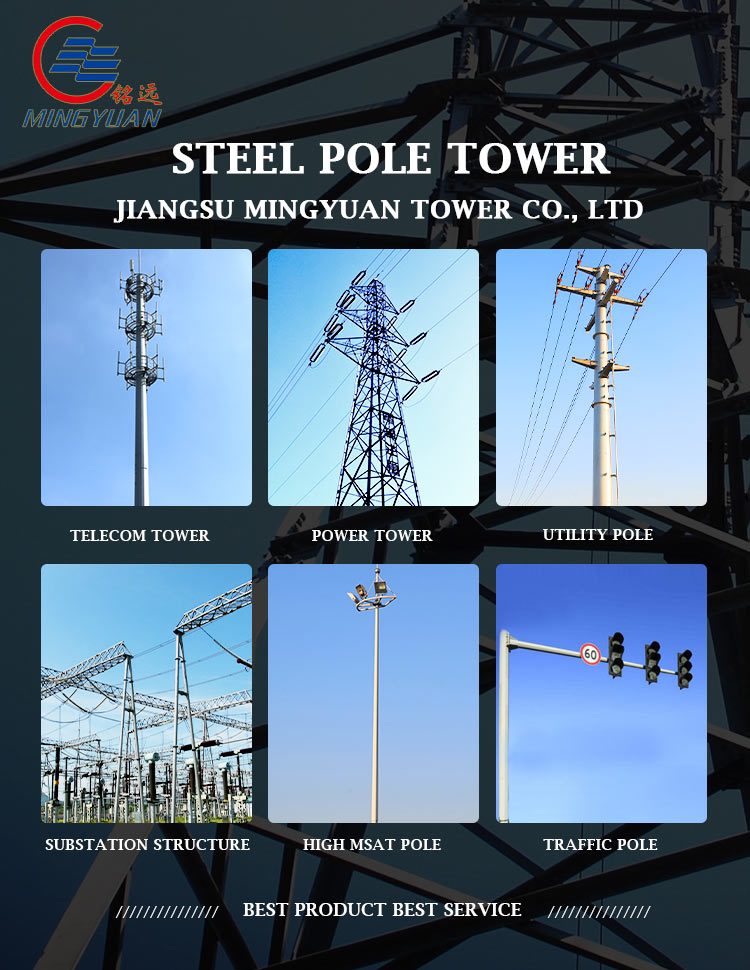 Monopole Telecommunication Tower Design