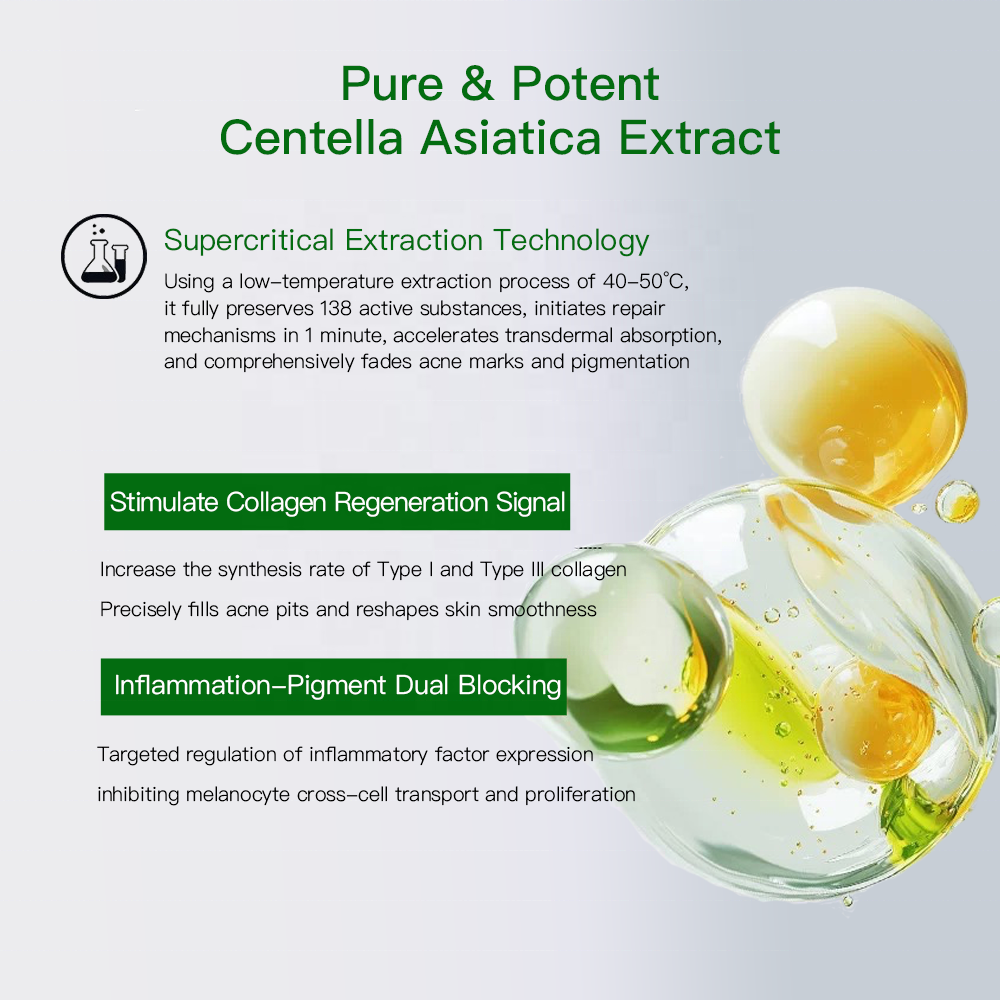 Soothing Centella Whitening Serum for Face Anti-Redness Barrier Repair 10ml Concentrated for Hydrating Calming Skin Care