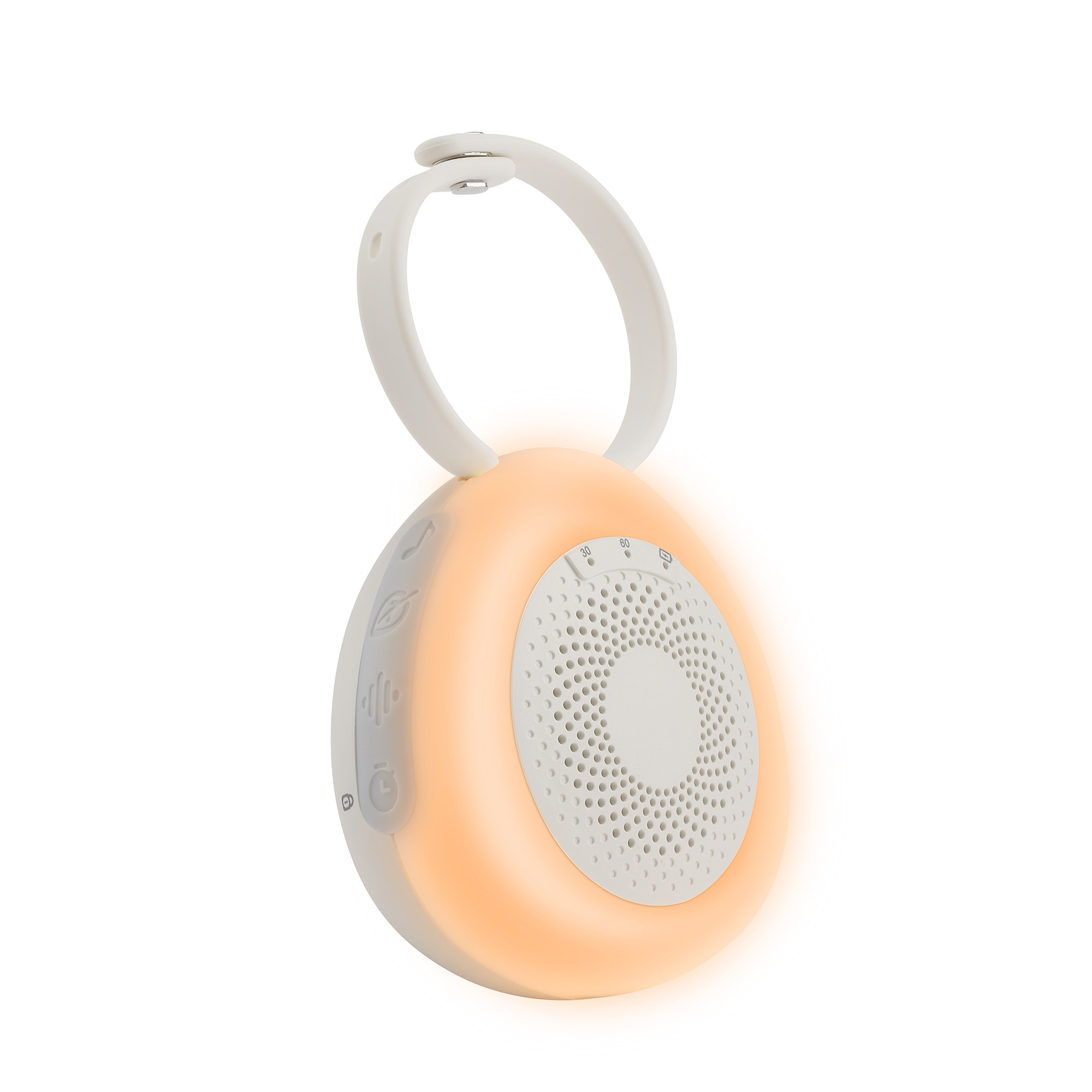 New Small White Noise Soothing Sound Machine Nature Sound Machine the Original Shh Calming Sound Machine Baby Sleep Night Light
