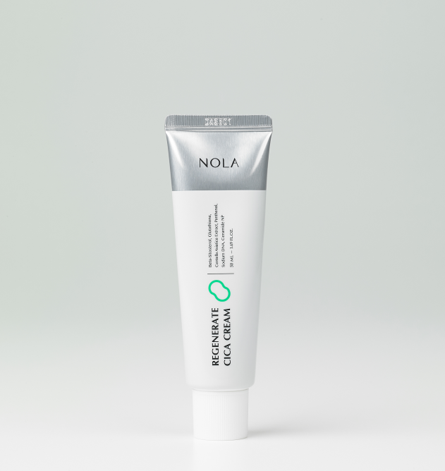 NOLA Face CICA &amp; Niacinamide Moisturizer Cream 50ml Skin Barrier Strengthening Skin Recovery Acne Treatment for All Skin Types