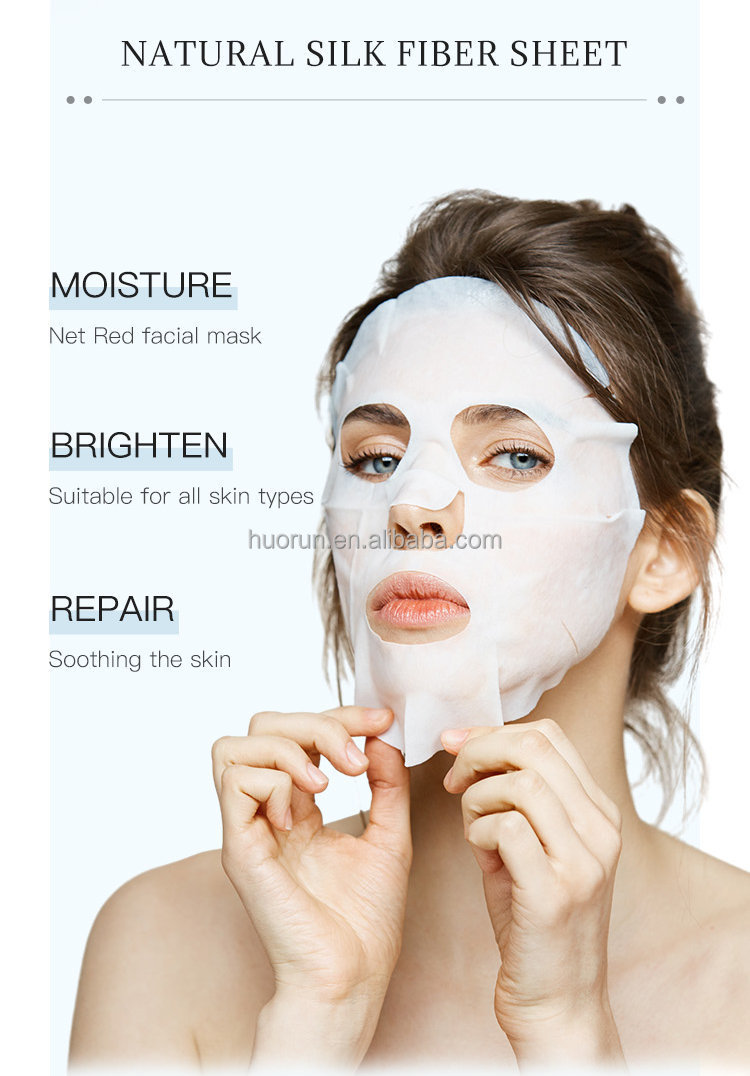 Hot Selling Custom Anti-Sensitivity Skin Repair Deep Hydration Brightening Facial Mask