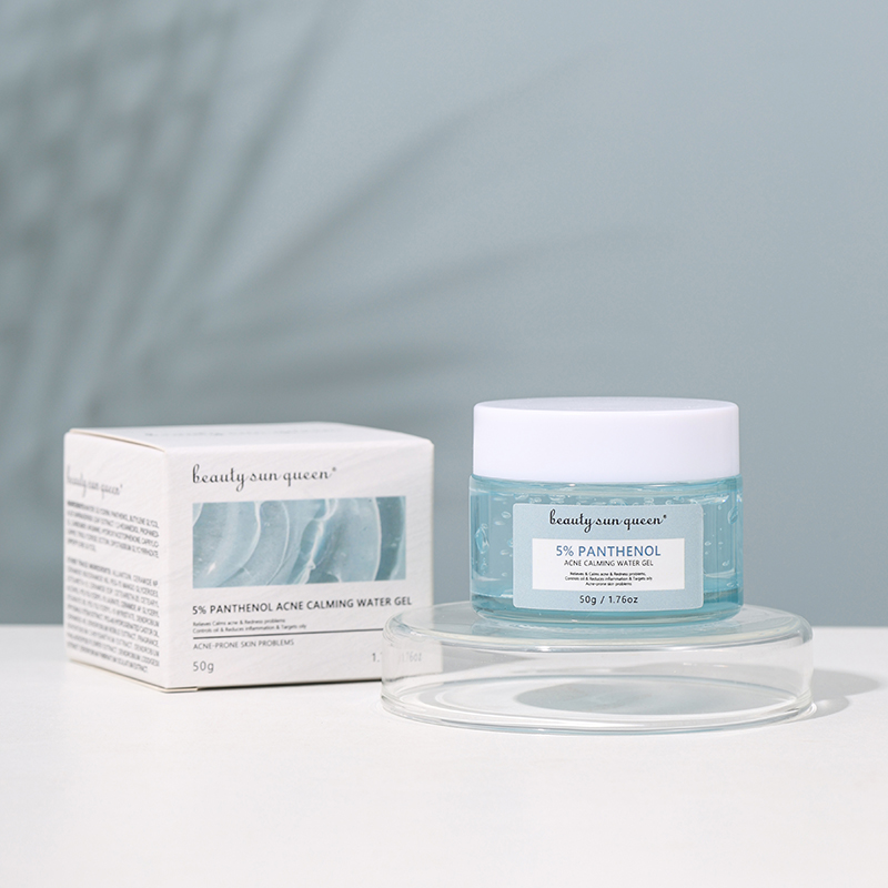 Wholesale Private Label Anti Aging Korean Facial Moisturizing Gel Repair Skin Barrier 5% Panthenol Acne Calming Soothing Gel