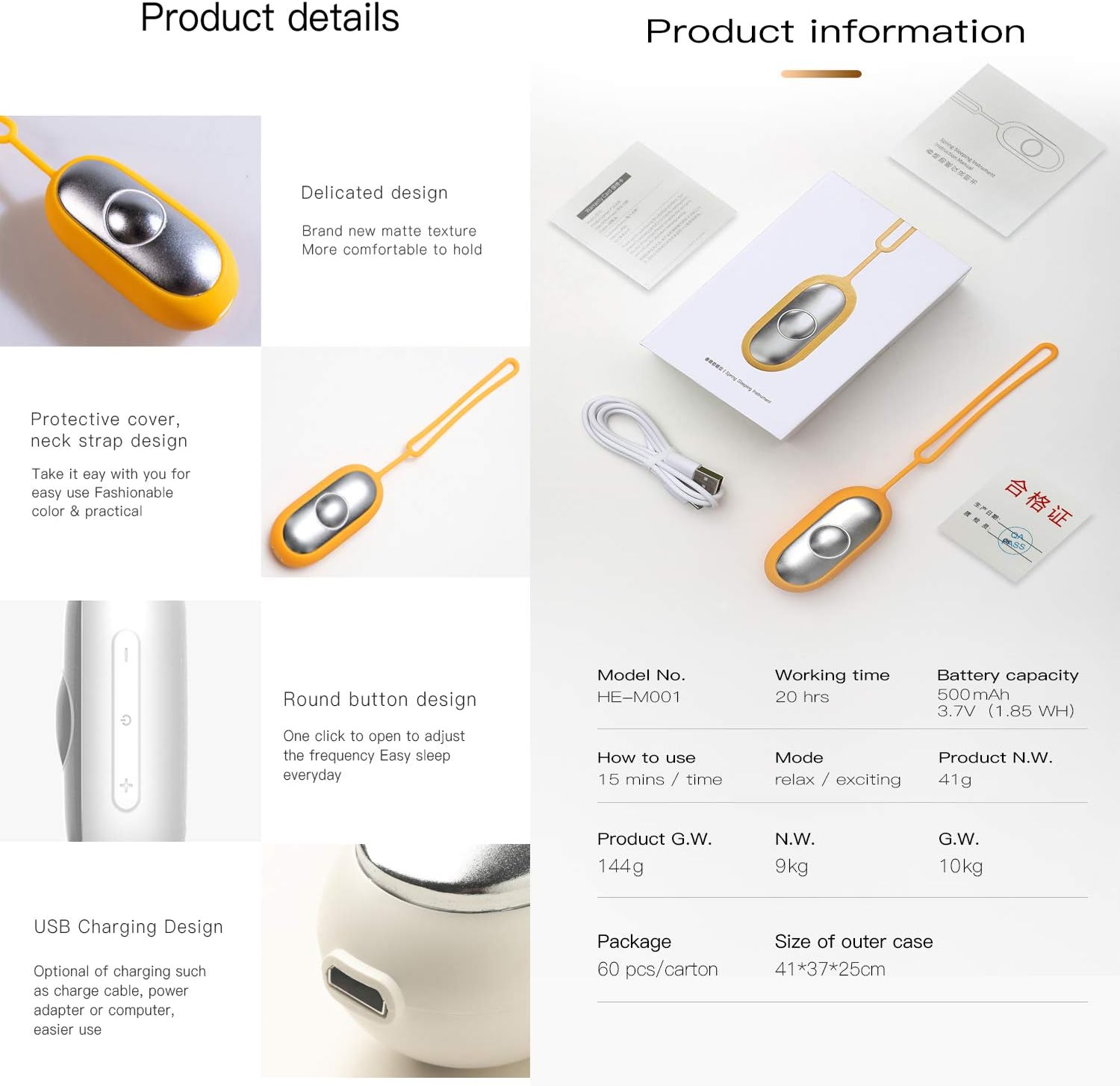 Home Use Handheld Microcurrent Sleep Aid Device Holding Instrument For Nighttime Anxiety Relief Healthcare Supply