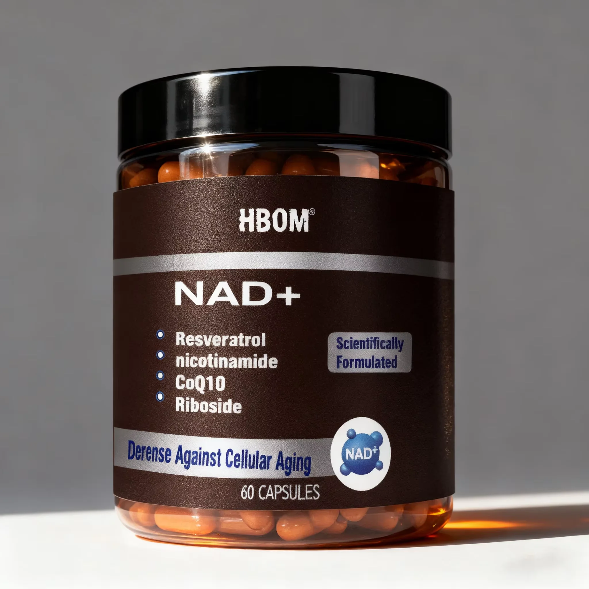 OEM Capsule Enhancer for Cell Growth - Nicotinamide Riboside As a Natural Energy Source for Cell Regeneration