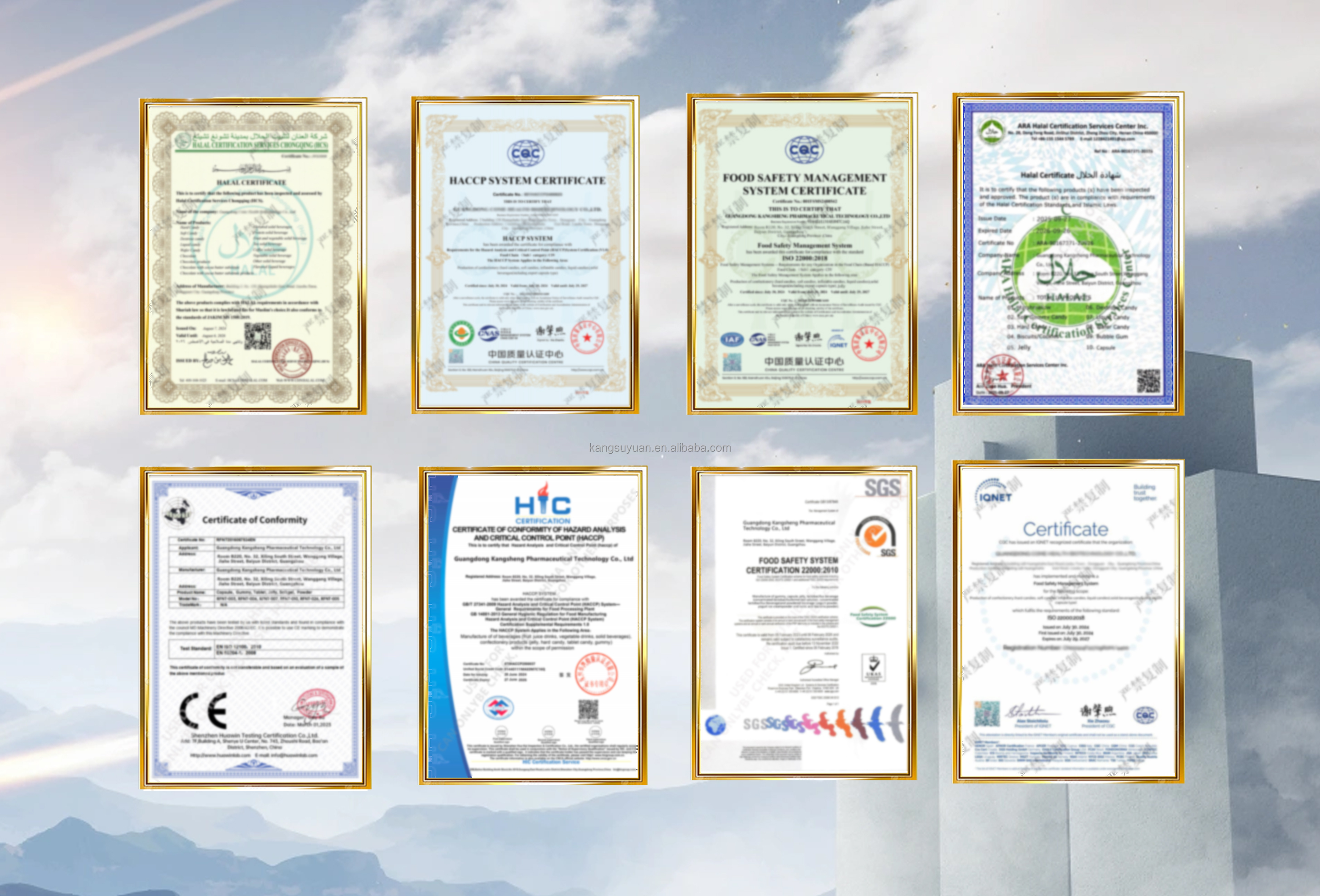 Certifications
