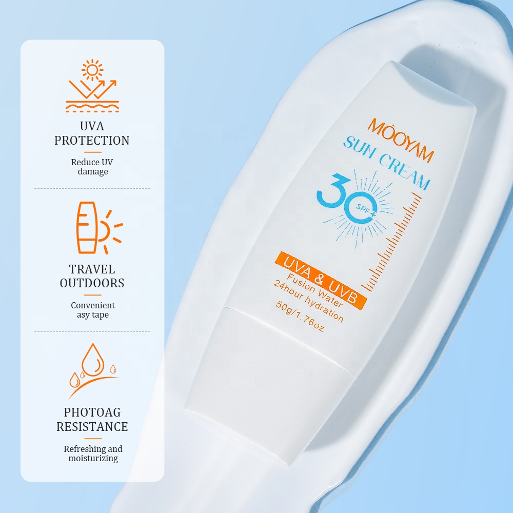 Wholesale Sunblock After Sun Repair Sun Cream Organic Mineral Zinc Mini Tinted SPF 30 Sunscreen