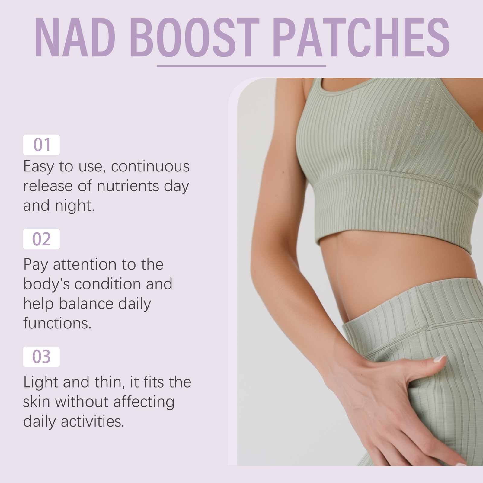 Soothing Herbal Repair Hydrating Patch to Strengthen Skin Barrier and Provide Gentle Moisture Body Care