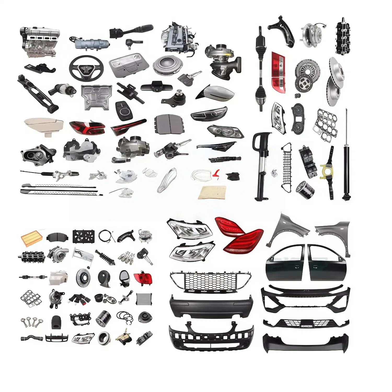 Auto Spare Parts for Chana CS75/CS95/CS55 Car Hub Filter Headlight Engine Parts