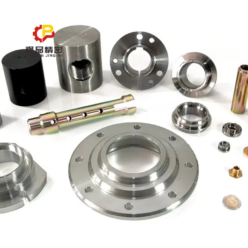 Custom CNC Machining Machined Metal Steel Aluminum Automotive Hub Vehicle Part Base Plate Bracket Electric Car Mechanical Auto Steering Wheel Parts