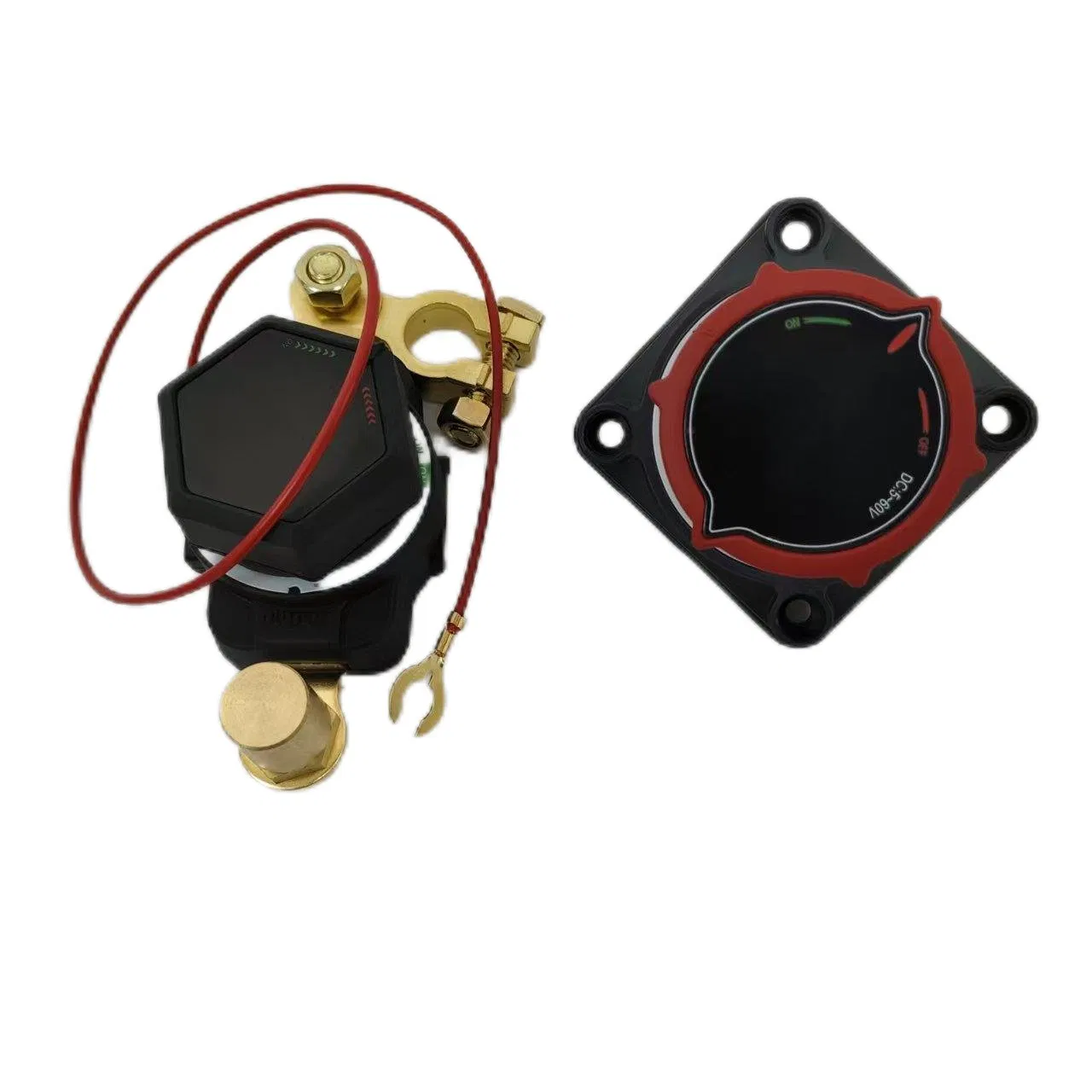 Battery Power-off Switch, Pure Copper Anti Leakage Battery Head, Wiring Post, Clip, Safety Car Parts