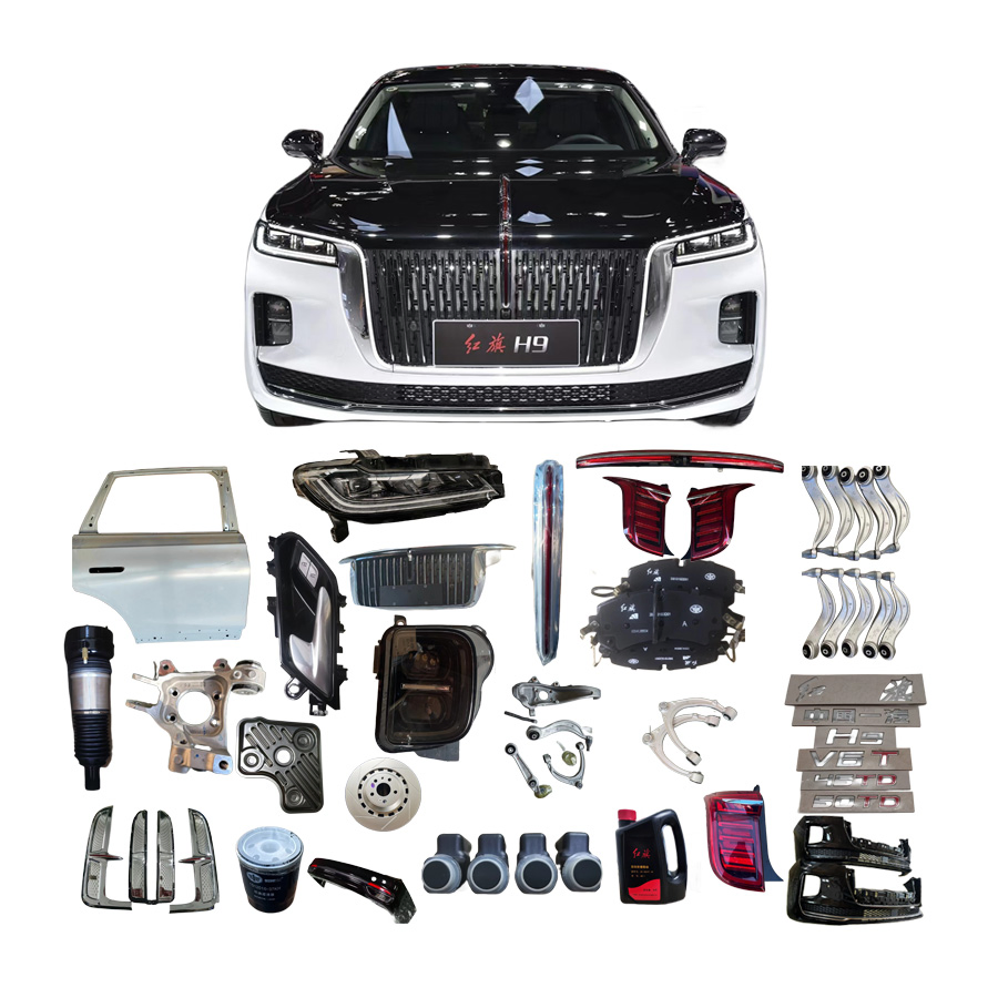 Hongqi H9/E-HS9/E-Qm5 Original Car Accessories Air/Cabin/Oil Filter Body Kit Bumpers Shock Absorber Lamps Alloy Wheel Rim Headlight Door Auto/Car Spare Parts