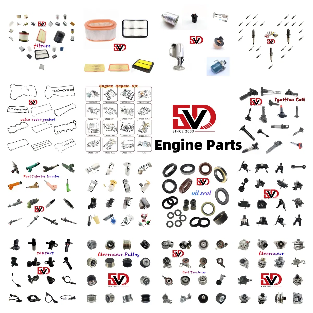 Svd Transmission Parts for Japanese and Korean Car Parts Bulk Stock