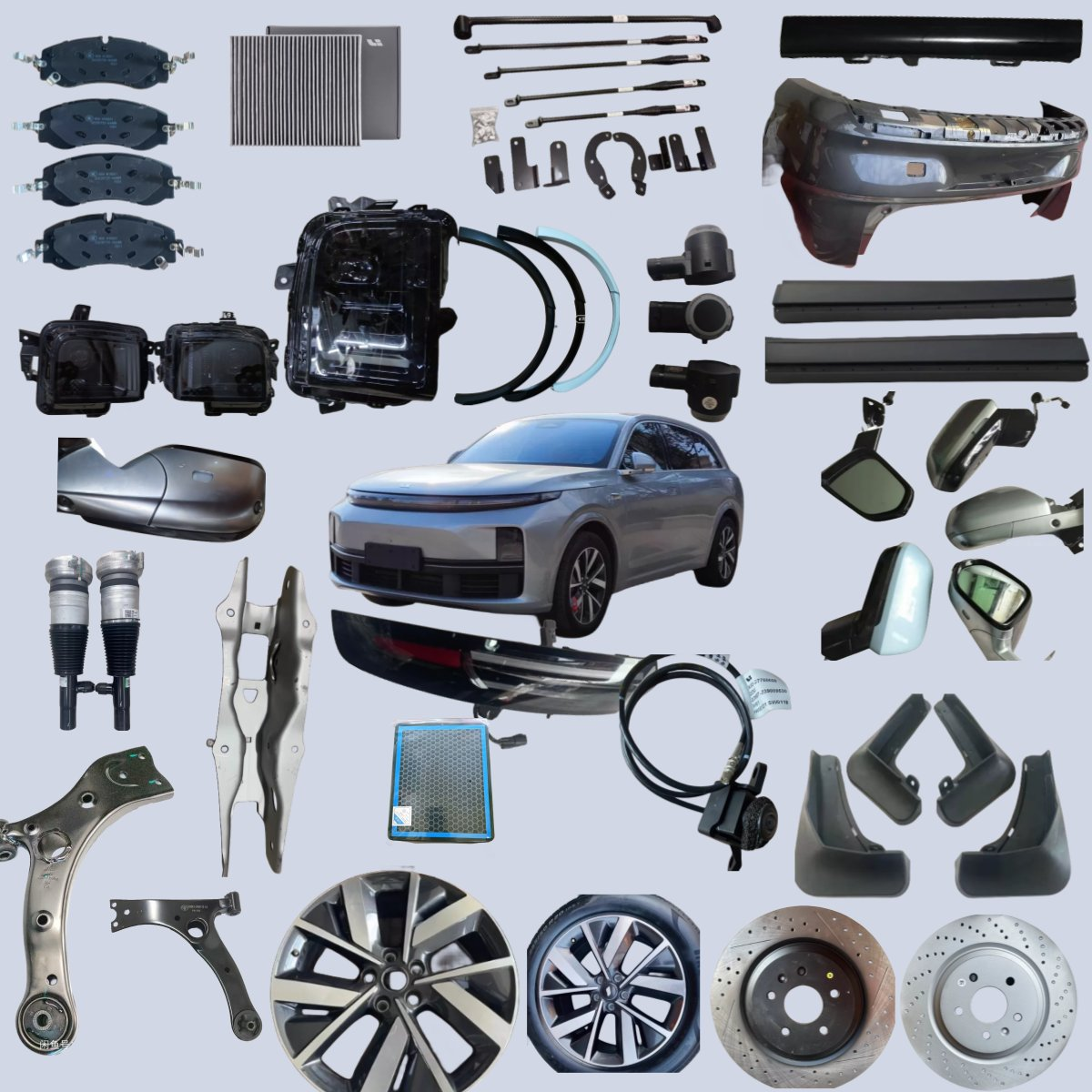 Lixiang /Li L7/L8/L9 Original Car Accessories Air/Cabin/Oil Filter Body Kit Bumpers Shock Absorber Lamps Alloy Rim Headlight Door Auto/Car Spare Parts