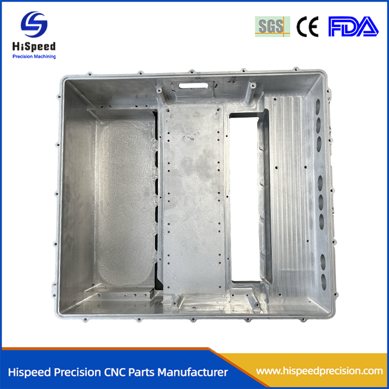 5 Axis CNC Machining Aluminum Automotive Transmission Gearbox Housing Machining Car Parts