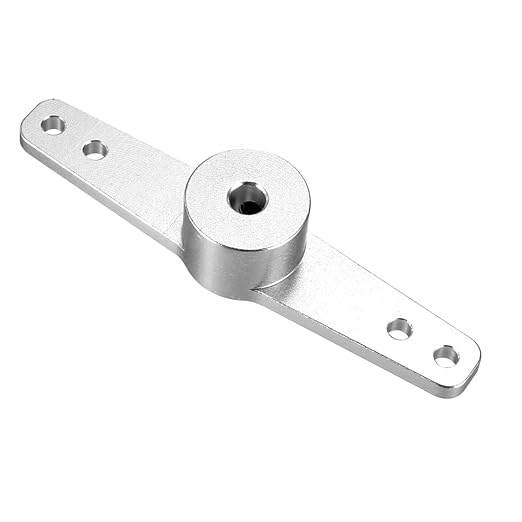 Aluminum 3mm Steering Arm for RC Car Double Arm Horn Parts Rod