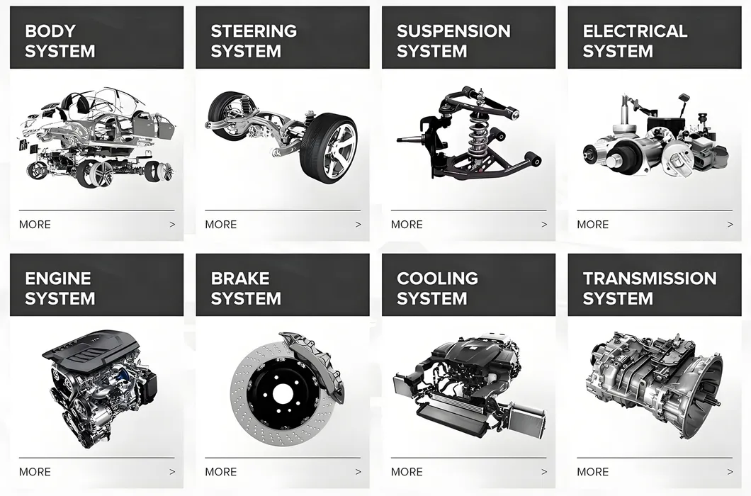 Jetour X70 Spare Parts
