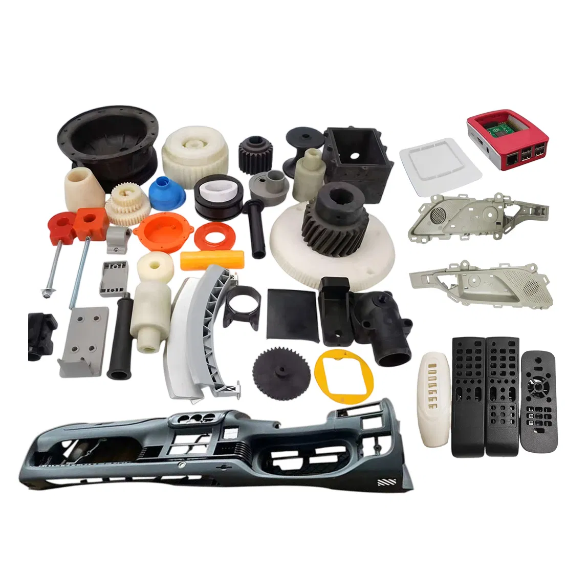 Precision ASA Headlamp Housing and Grille Exterior Lighting Parts Matching ASA Plastic Molding Car Parts