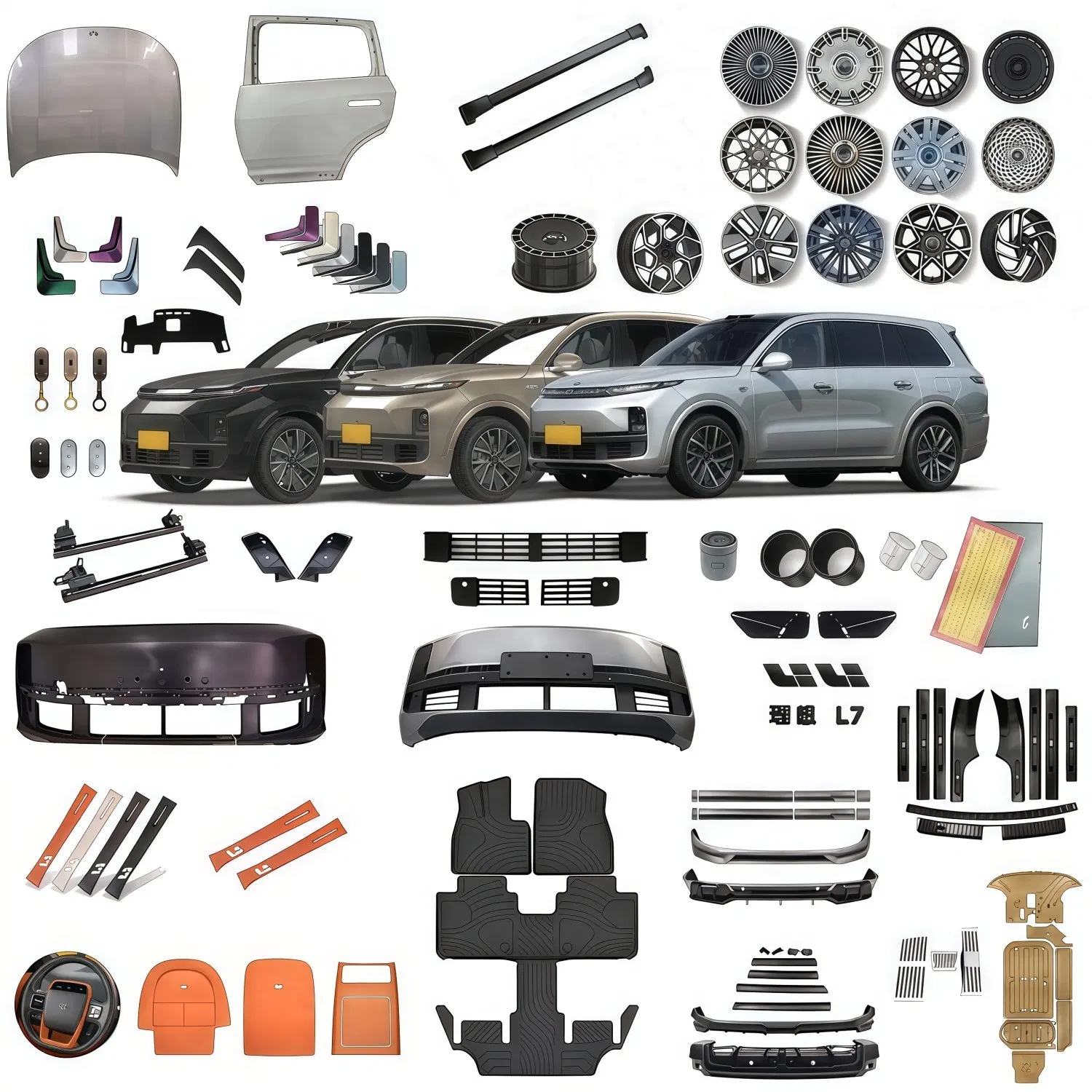 Professional OEM ODM Car Interior Spare Parts for Li Auto Li Xiang