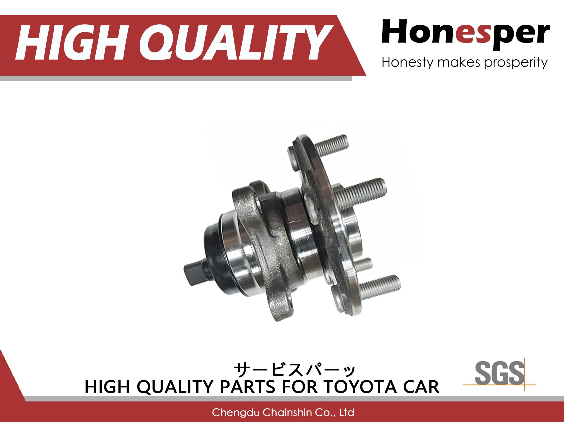 Wholesale Auto Spare Parts Car Part Suspension Parts Front Wheel Hub Bearing for Toyota Corolla Levin RAV4 43550-02050