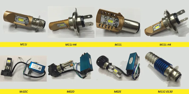 H4 Motorcycle/Electric Cars Headlight LED Light Models