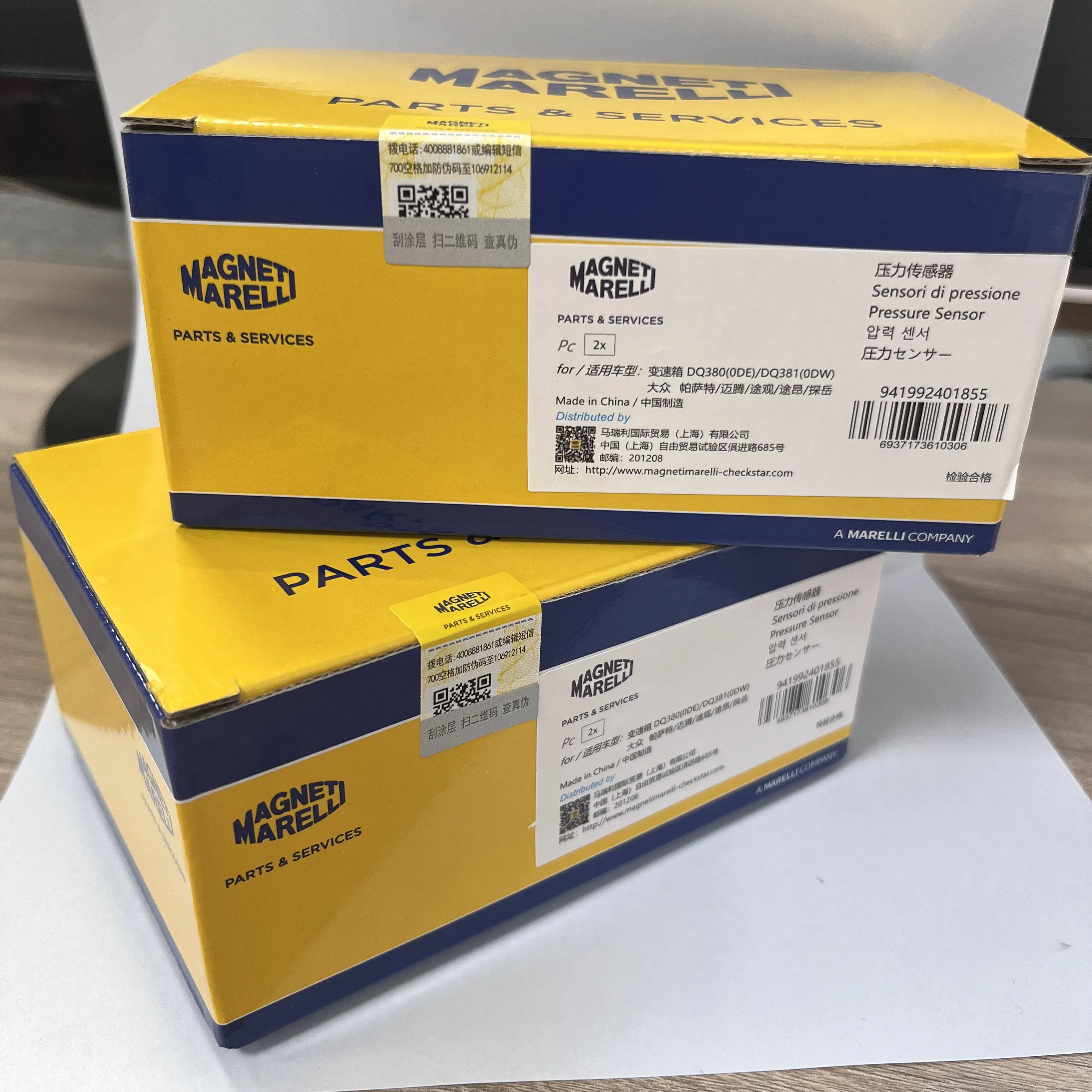 Car Parts Transmission 0de Dq380 Pressure Sensor Switch for VW Teramont Tayron