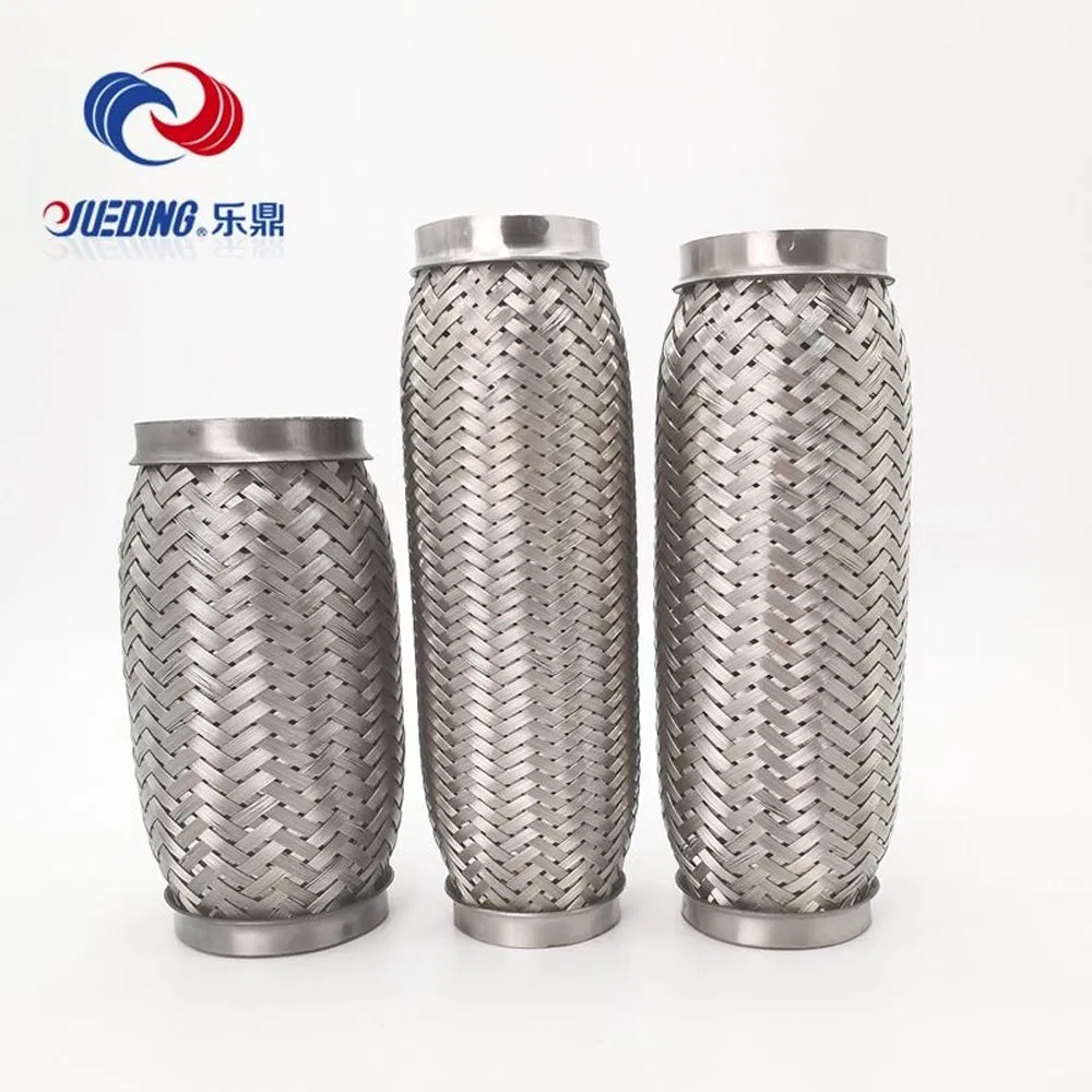 in Stock Factory Exhaust System Car Stainless Steel Exhaust Flexible Pipe Fitting From China Auto Parts OEM
