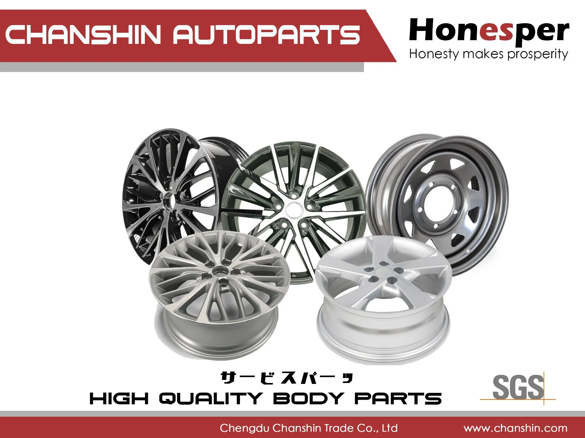 Wholesale Car Spare Parts Car Accessories Auto-Parts Body Parts Alloy Wheel Rim 18inch 18X8j for Toyota Camry 2018- 15 Spokes Grey