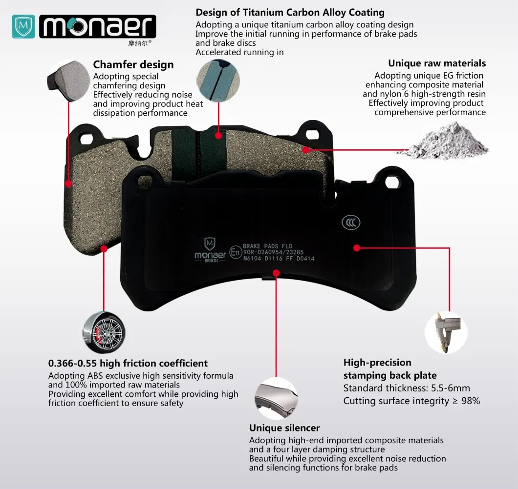 Monaer Brake Pads Product View