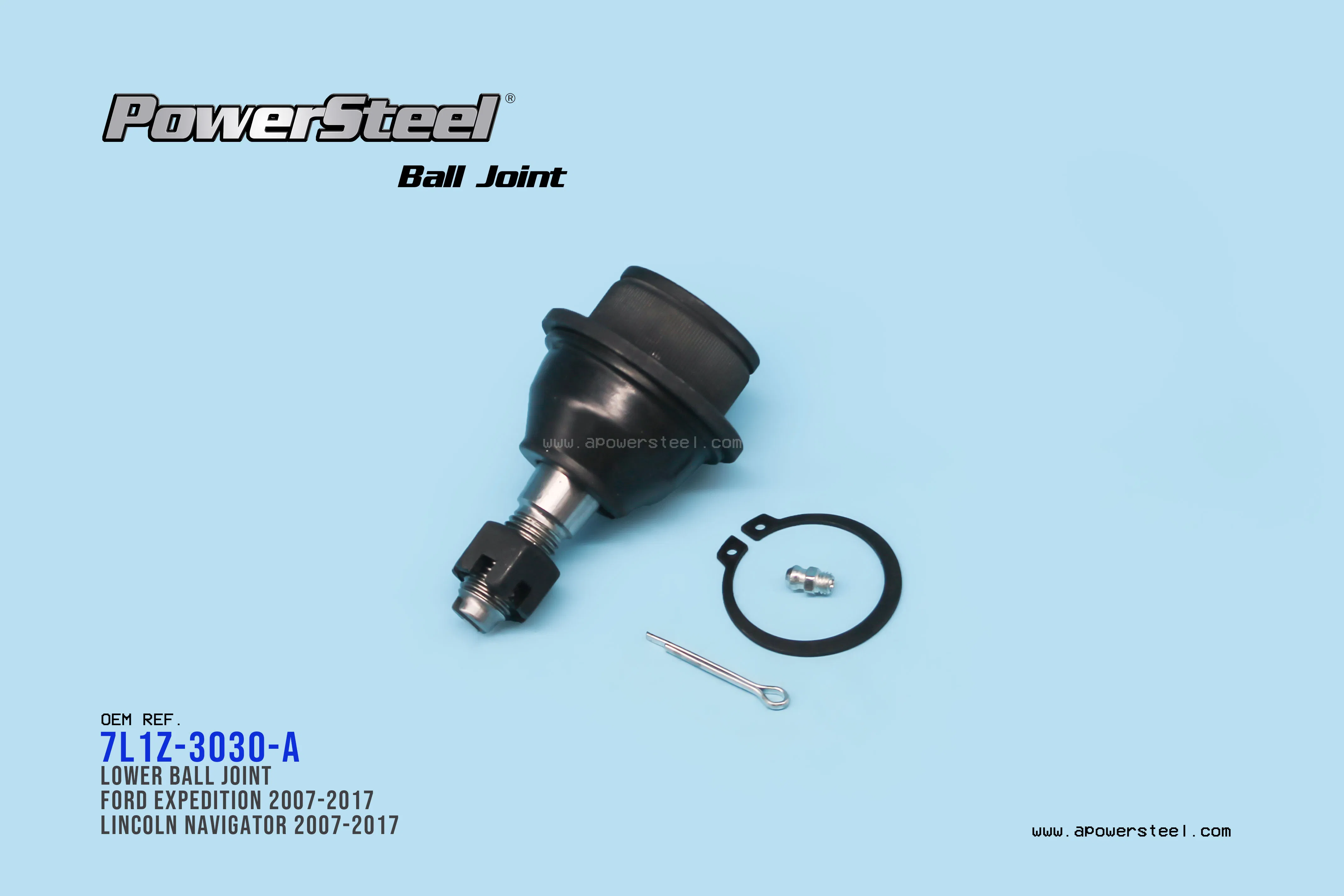 Lower Suspension Ball Joint 7L1z-3050-a for Ford Lincoln Navigator 2007-2017 K500008 9L3z3050A, Mcsoe87 45D2430