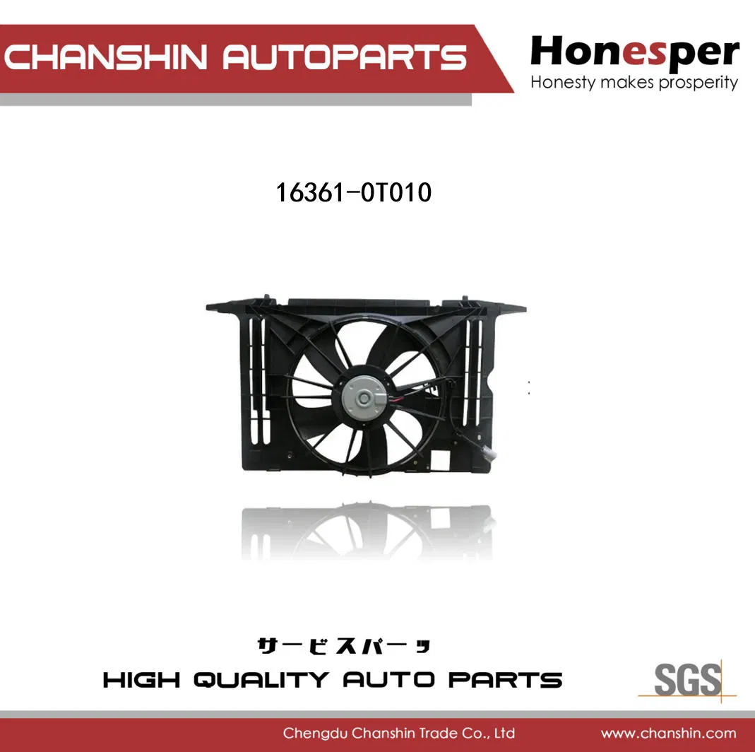 Wholesale Car Spare Parts Auto Part Cooling System Fan Assembly Fan Blade for Toyota Corolla Levin