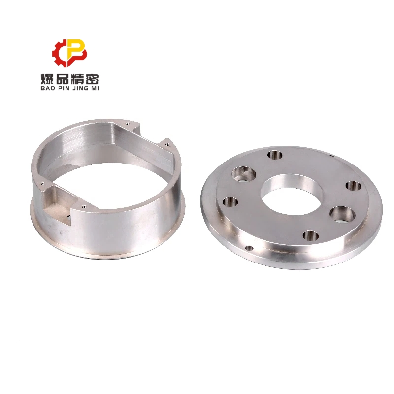 Custom CNC Machining Machined Metal Steel Aluminum Automotive Hub Vehicle Part Base Plate Bracket Electric Car Mechanical Auto Steering Wheel Parts