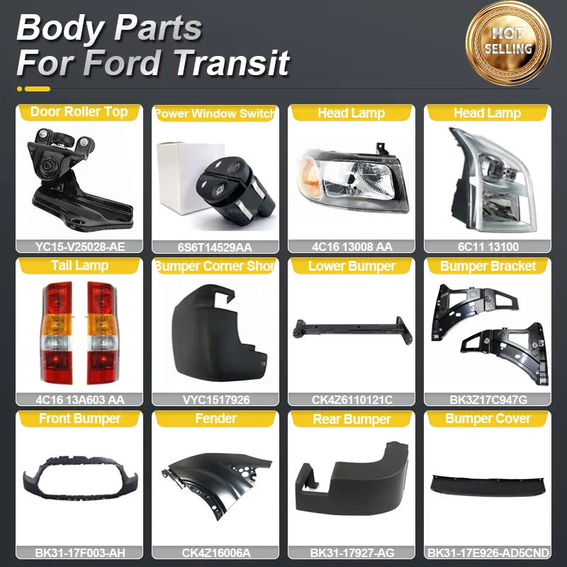Perfectrail 4X4 Car Accessories Auto Engine Body Kit Spare Parts for Ford Transit Custom Bus Cargo Van Connect Mk7 Mk8