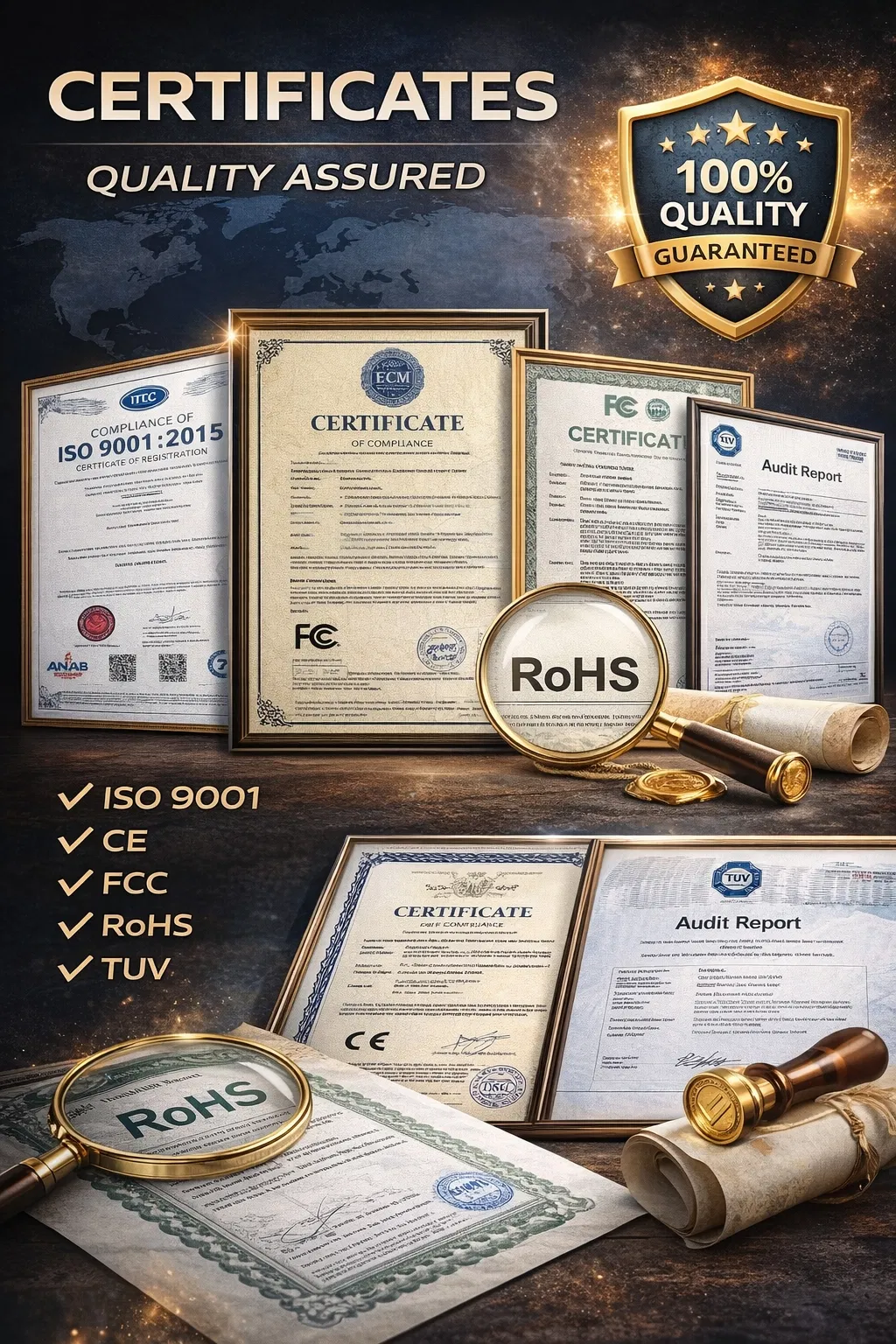 Certificates