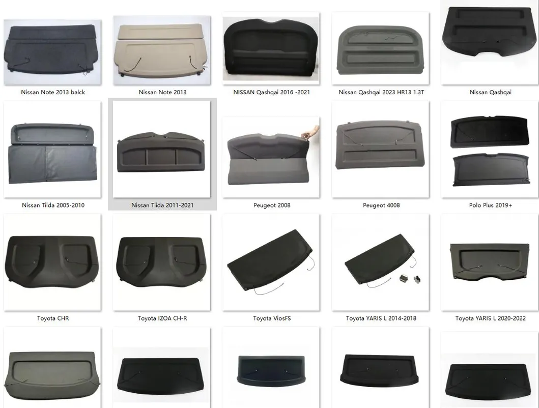 Car Rear Parcel Shelf 6