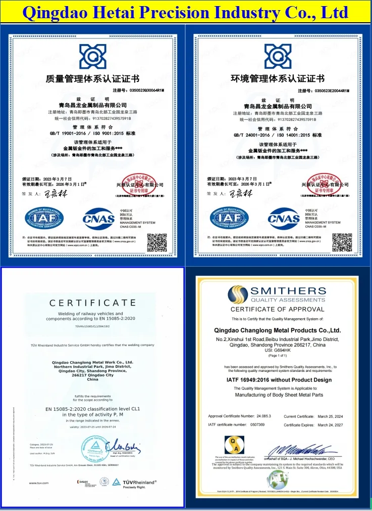 System Certificates
